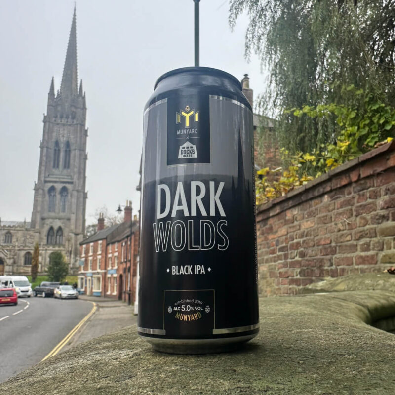 Munyard Brewery x Docks Beers - Dark Wolds Black IPA