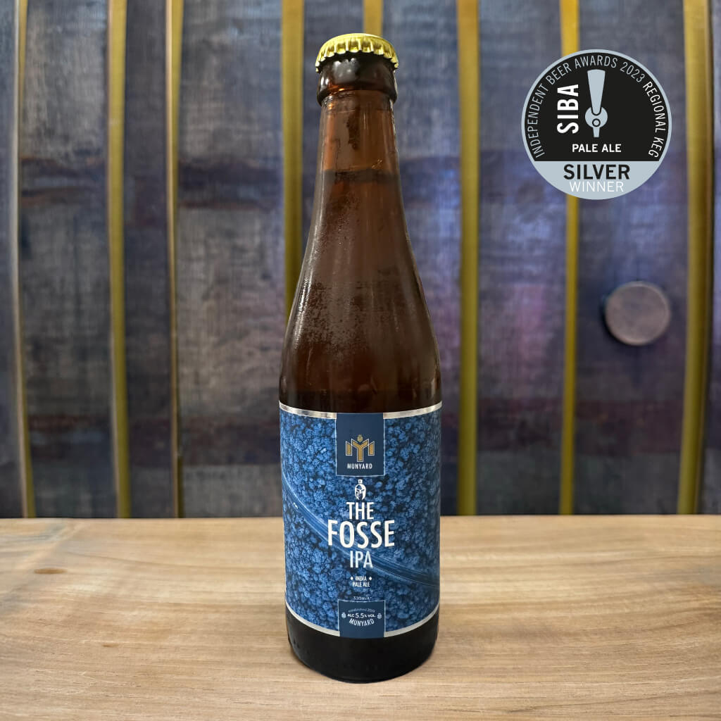 Munyard Brewery award-winning The Fosse - IPA